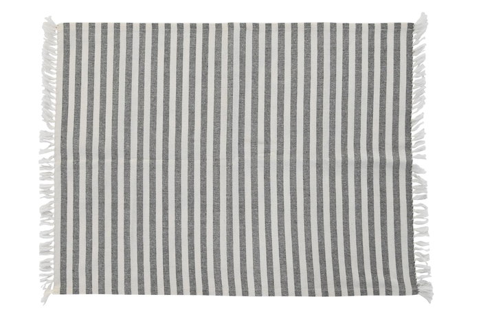 DKD Home Decor Delantal 1 x 85 x 70 cm Set de 2 Verde Blanco Algodón/Poliéster Rayas