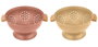 DKD Home Decor Escurridor Vintage Terracota Amarillo 24.5 x 14 x 30 cm (2 Unidades)