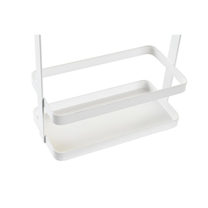DKD Home Decor Organizador de Aceites y Especias en Metal y Pino Blanco