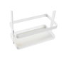 DKD Home Decor Organizador de Aceites y Especias en Metal y Pino Blanco