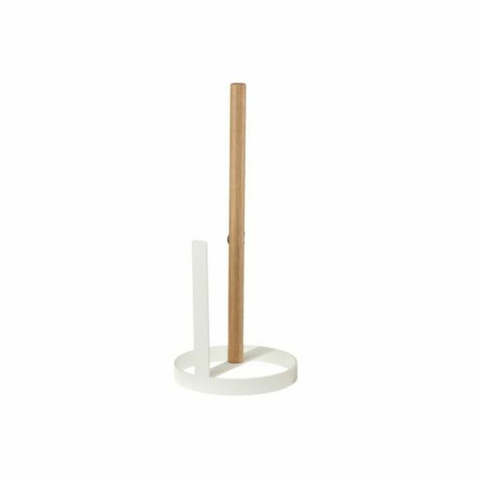 DKD Home Decor Portarrollos Metal y Pino Blanco 13x13x31,5 cm DKD Home Decor Portarrollos Metal y Pino Blanco 13x13x31,5 cm