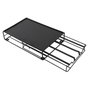 DKD Home Decor Soporte para 15 Cápsulas Dolce en Metal Negro