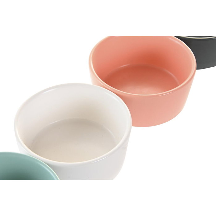 DKD Home Decor Set de Aperitivo 5 piezas de Bambú y Porcelana 20x20x14 cm Multicolor y Natural DKD Home Decor Set de Aperitivo 5 piezas de Bambú y Porcelana 20x20x14 cm Multicolor y Natural
