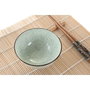DKD Home Decor Set de Sushi 16 Piezas Verde en Gres y Bambú