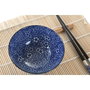 DKD Home Decor Sushi Set 16 Piezas Bambú y Gres Negro
