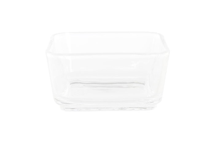 DKD Home Decor Tabla Aperitivo Basicos Cristal y Bambu Natural Set 7 Piezas 21 x 6 x 32 cm