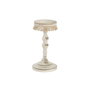 DKD Home Decor Portavelas de Metal Blanco 13x13x25 cm