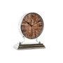 Reloj de Mesa DKD Home Decor Plateado Natural Tradicional