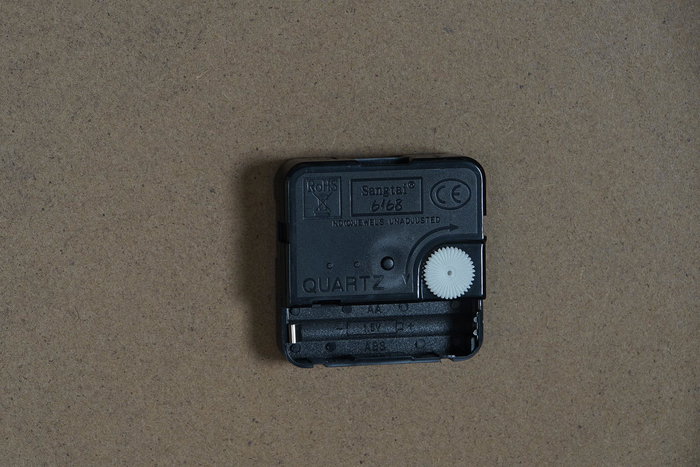 DKD Home Decor Reloj de Pared Loft Dorado 12 x 73 x 50.5 cm