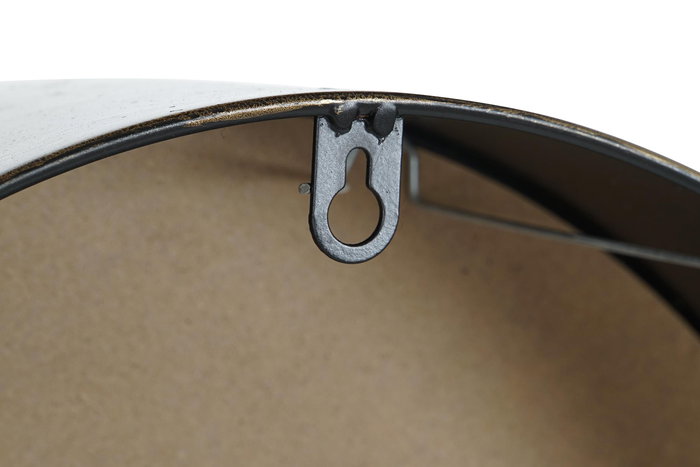 DKD Home Decor Reloj de Pared Loft Dorado 12 x 73 x 50.5 cm