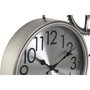 DKD Home Decor Reloj de Pared de Hierro y Cristal, Surtido de 2 Unidades (Dorado y Plateado)