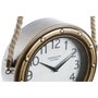 DKD Home Decor Reloj de Pared Vintage Dorado Negro 8 x 50 x 28.5 cm (2 Unidades)