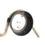 DKD Home Decor Reloj de Pared Vintage Dorado Negro 8 x 50 x 28.5 cm (2 Unidades)