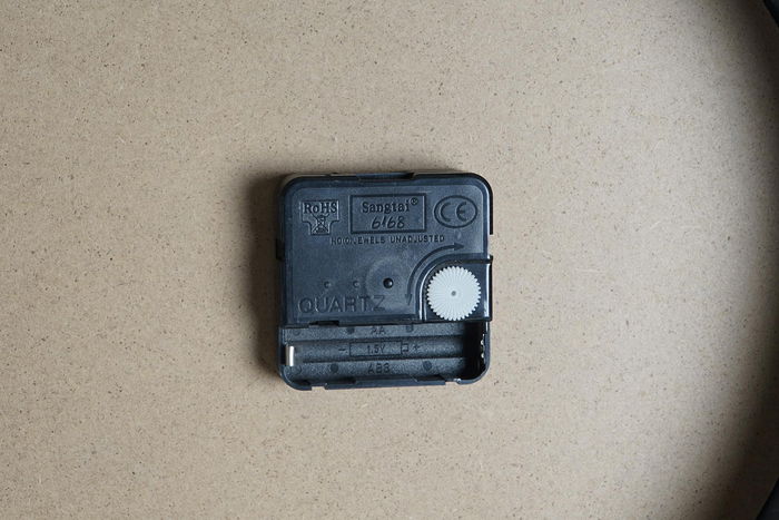 DKD Home Decor Reloj de Pared Vintage Dorado Negro 8 x 50 x 28.5 cm (2 Unidades)