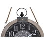 DKD Home Decor Reloj de Sobremesa Mandala Negro y Blanco 40x6,5x50 cm