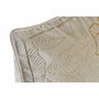 DKD Home Decor Cojín de Flores Bordadas Dorado