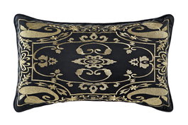 DKD Home Decor Cojin Arabe Negro 50 x 30 x 10 cm