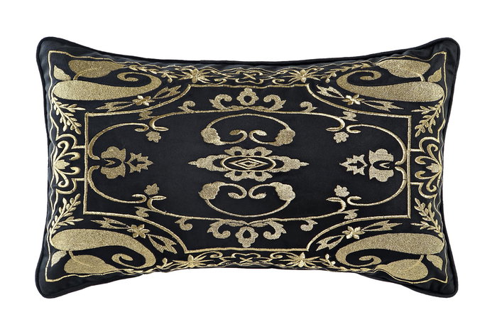 DKD Home Decor Cojin Arabe Negro 50 x 30 x 10 cm DKD Home Decor Cojin Arabe Negro 50 x 30 x 10 cm