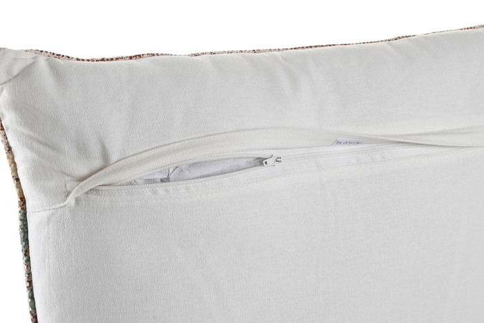 DKD Home Decor Cojín Árabe Azul y Beige 45 x 10 x 45 cm Algodón