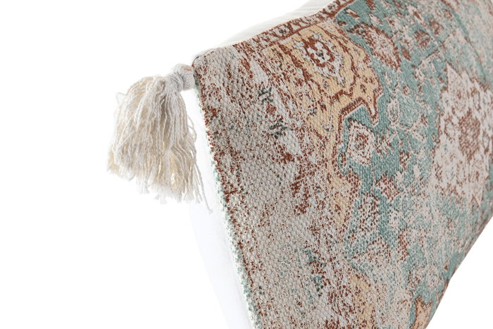 DKD Home Decor Cojín Arabe Azul Beige 10 x 30 x 60 cm
