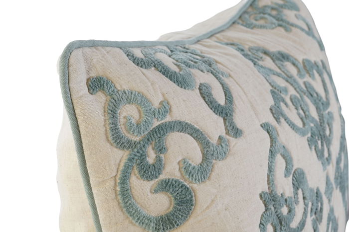 DKD Home Decor Funda Cojin Tradicional Azul 40 x 60 cm DKD Home Decor Funda Cojin Tradicional Azul 40 x 60 cm