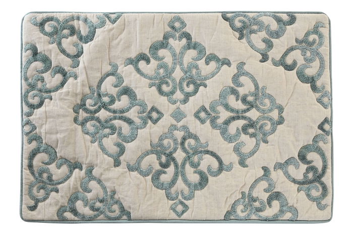 DKD Home Decor Funda Cojin Tradicional Azul 40 x 60 cm DKD Home Decor Funda Cojin Tradicional Azul 40 x 60 cm