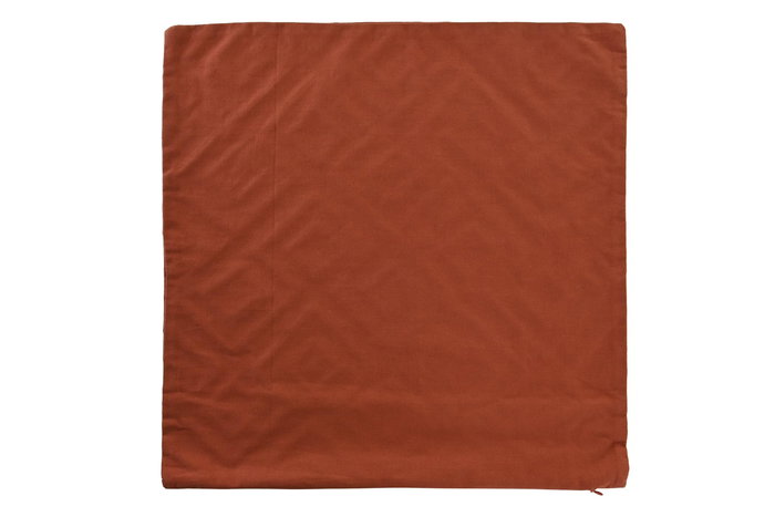 DKD Home Decor Funda Cojín Terracota 50 x 50 cm Algodón y Poliéster con Cremallera DKD Home Decor Funda Cojín Terracota 50 x 50 cm Algodón y Poliéster con Cremallera