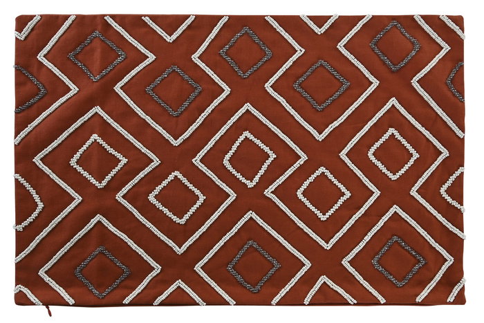 DKD Home Decor Funda Cojin Terracota 1 x 40 x 60 cm Algodon