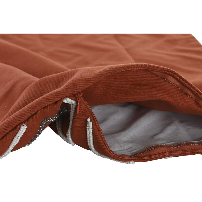 DKD Home Decor Funda Cojín Algodón 60x40 cm Geométrico Terracota DKD Home Decor Funda Cojín Algodón 60x40 cm Geométrico Terracota