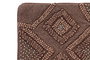 DKD Home Decor Funda Cojin Marron 1 x 50 x 50 cm Algodon Polyester