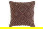 DKD Home Decor Funda Cojin Marron 1 x 50 x 50 cm Algodon Polyester