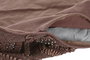 DKD Home Decor Funda Cojin Marron 1 x 50 x 50 cm Algodon Polyester