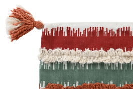 DKD Home Decor Funda Cojín 1 x 50 x 50 cm Multicolor Algodón