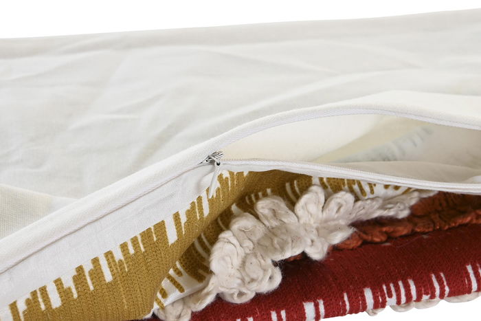 DKD Home Decor Funda Cojín 1 x 50 x 50 cm Multicolor Algodón