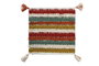 DKD Home Decor Funda Cojín Algodón 50x50x1 Rayas Multicolor