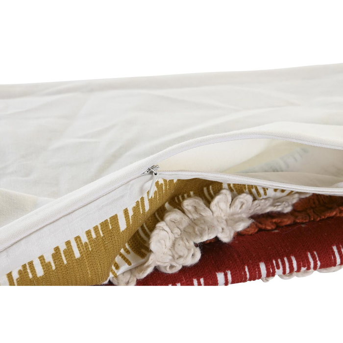 DKD Home Decor Funda Cojín Algodón 50x50x1 Rayas Multicolor DKD Home Decor Funda Cojín Algodón 50x50x1 Rayas Multicolor