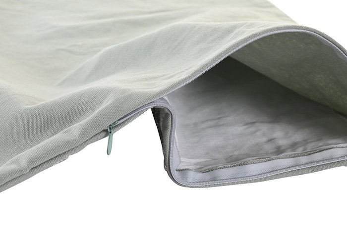 DKD Home Decor Funda Cojin Verde 50x50 cm Algodon Poliester Floral Cierre Cremallera Oculta DKD Home Decor Funda Cojin Verde 50x50 cm Algodon Poliester Floral Cierre Cremallera Oculta