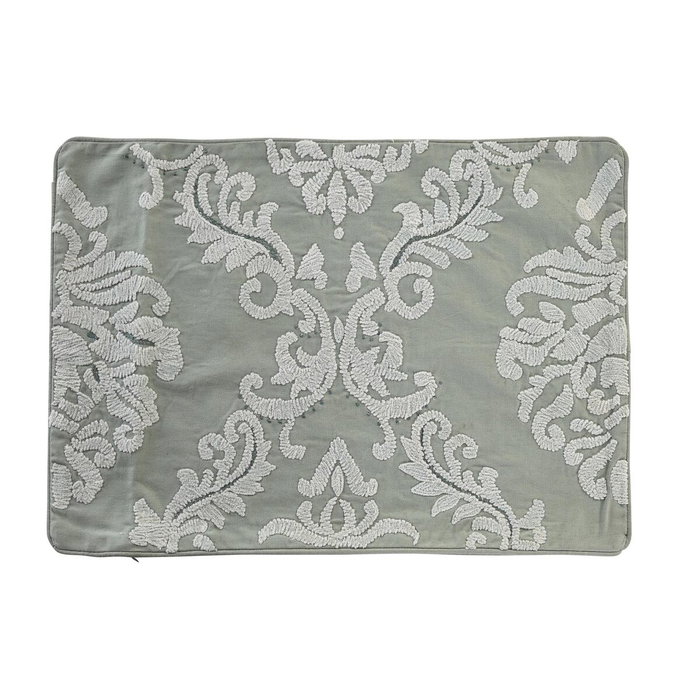 DKD Home Decor Funda Cojín Algodón 60x1x40 Verde Menta DKD Home Decor Funda Cojín Algodón 60x1x40 Verde Menta