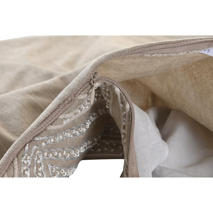 DKD Home Decor Funda Cojín Algodón 50x50 cm Gris DKD Home Decor Funda Cojín Algodón 50x50 cm Gris