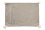 DKD Home Decor Funda Cojín Algodón Gris 60x40x1 cm