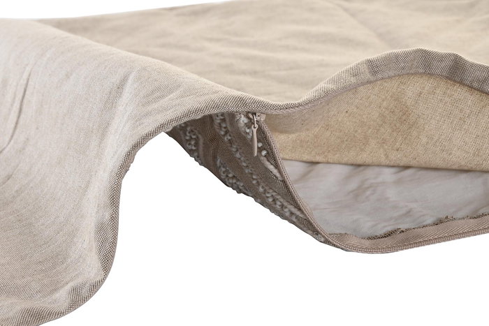 DKD Home Decor Funda Cojín Gris Poliéster Algodón 1 x 40 x 60 cm DKD Home Decor Funda Cojín Gris Poliéster Algodón 1 x 40 x 60 cm