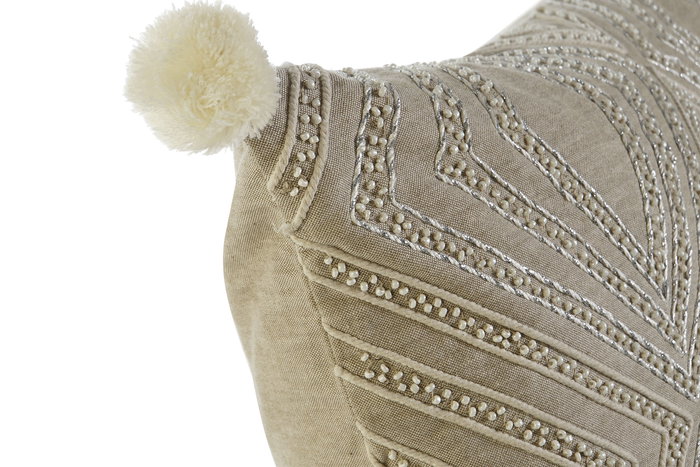 DKD Home Decor Funda Cojín Gris Poliéster Algodón 1 x 40 x 60 cm DKD Home Decor Funda Cojín Gris Poliéster Algodón 1 x 40 x 60 cm