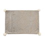DKD Home Decor Funda Cojín Algodón Gris 60x40x1 cm