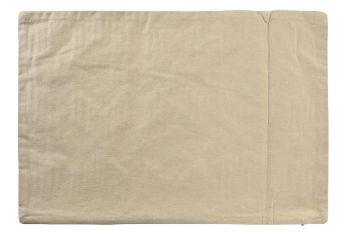 DKD Home Decor Funda Cojín Beige Poliéster Algodón 40 x 60 cm Cierre Cremallera Oculta DKD Home Decor Funda Cojín Beige Poliéster Algodón 40 x 60 cm Cierre Cremallera Oculta