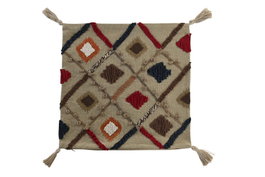 DKD Home Decor Funda Cojin Multicolor Algodon 50 x 50 cm