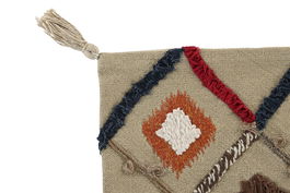 DKD Home Decor Funda Cojin Multicolor Algodon 50 x 50 cm