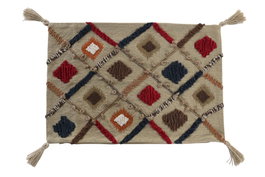 DKD Home Decor Funda Cojin Multicolor Algodon 40 x 60 cm