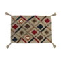 DKD Home Decor Funda Cojín Algodón 60x40x1 Flecos Multicolor