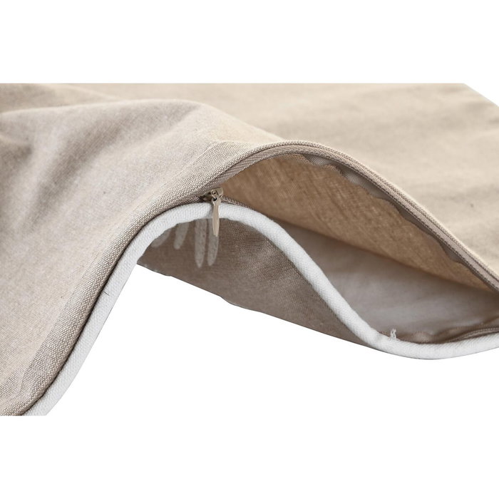 DKD Home Decor Funda Cojín Algodón 50x50x1 Hojas Marrón DKD Home Decor Funda Cojín Algodón 50x50x1 Hojas Marrón