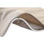 DKD Home Decor Funda Cojín Algodón 50x50x1 Hojas Marrón